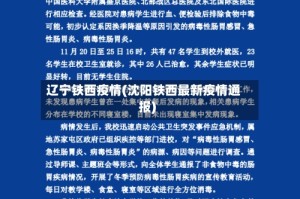 辽宁铁西疫情(沈阳铁西最新疫情通报)