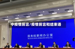 中疫情前言/疫情前言和结束语