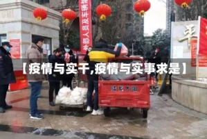 【疫情与实干,疫情与实事求是】