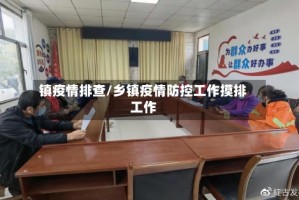 镇疫情排查/乡镇疫情防控工作摸排工作