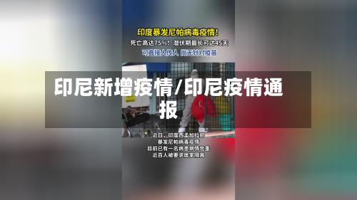 印尼新增疫情/印尼疫情通报-第2张图片