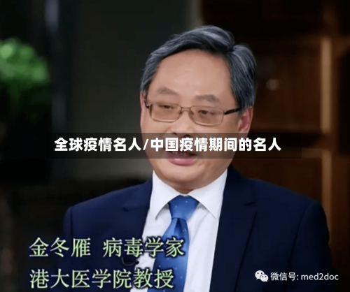 全球疫情名人/中国疫情期间的名人-第1张图片