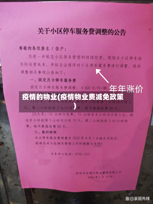 疫情的物业(疫情物业费减免政策)-第2张图片